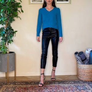 Teal Long Sleeved Sweater by Halogen